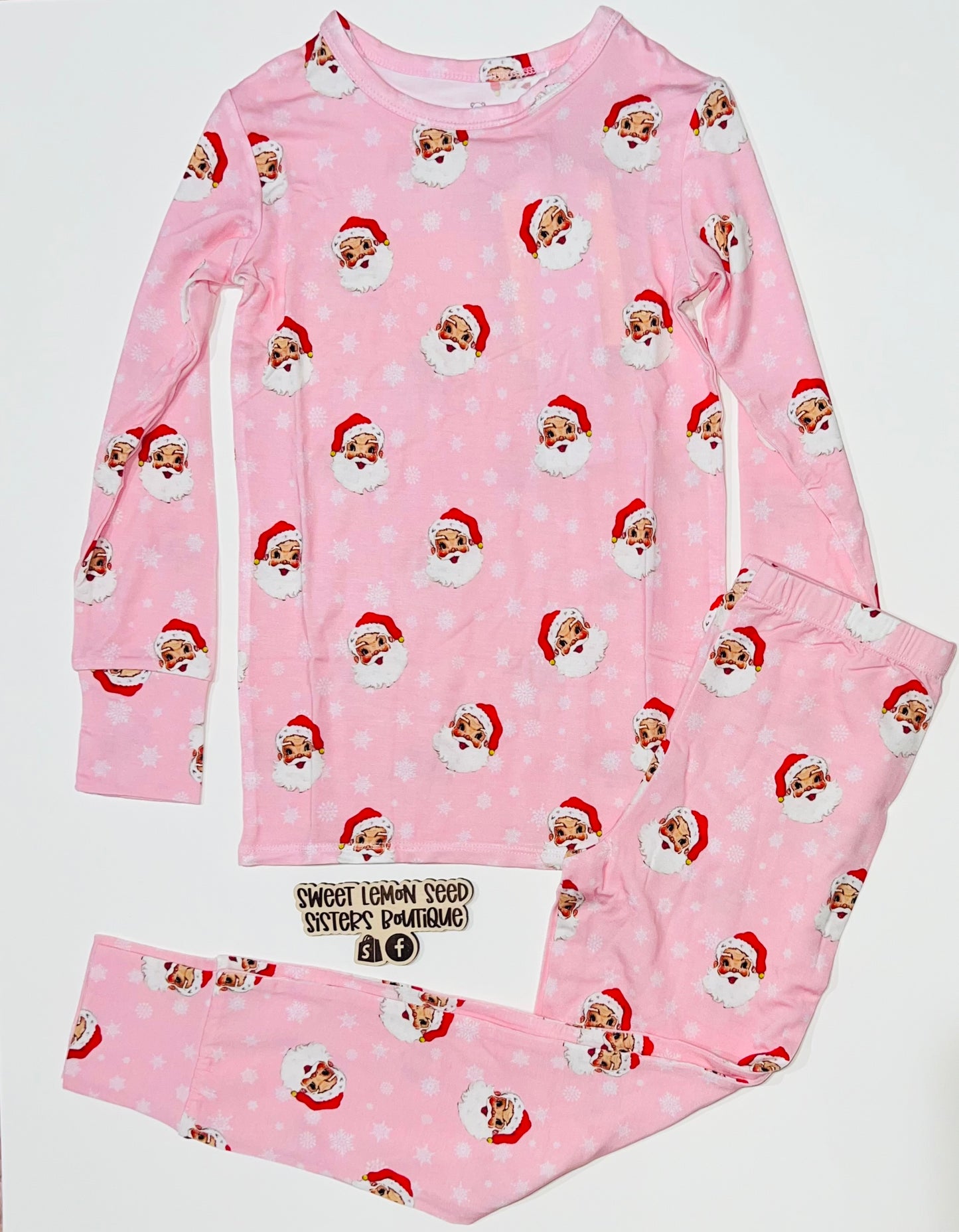 Santa pjs size 8