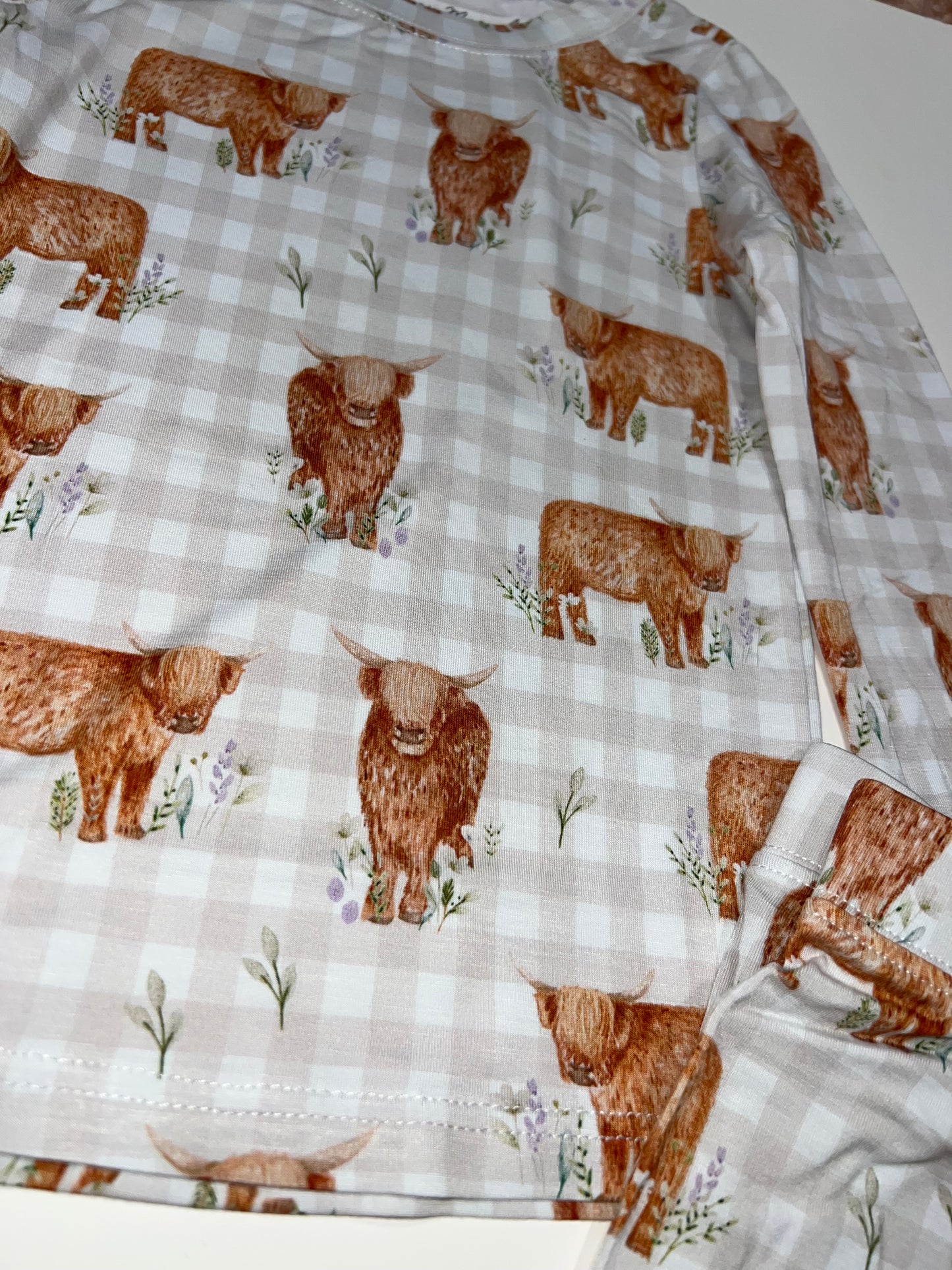 Snug fit highland pjs