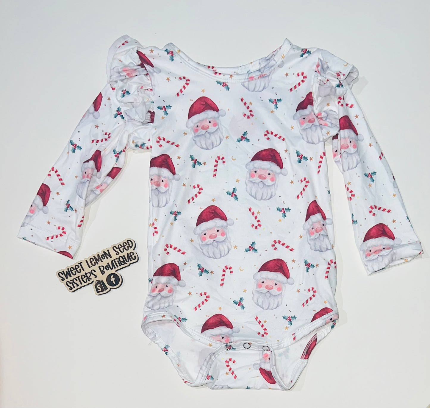 Santa onesie - 12/18