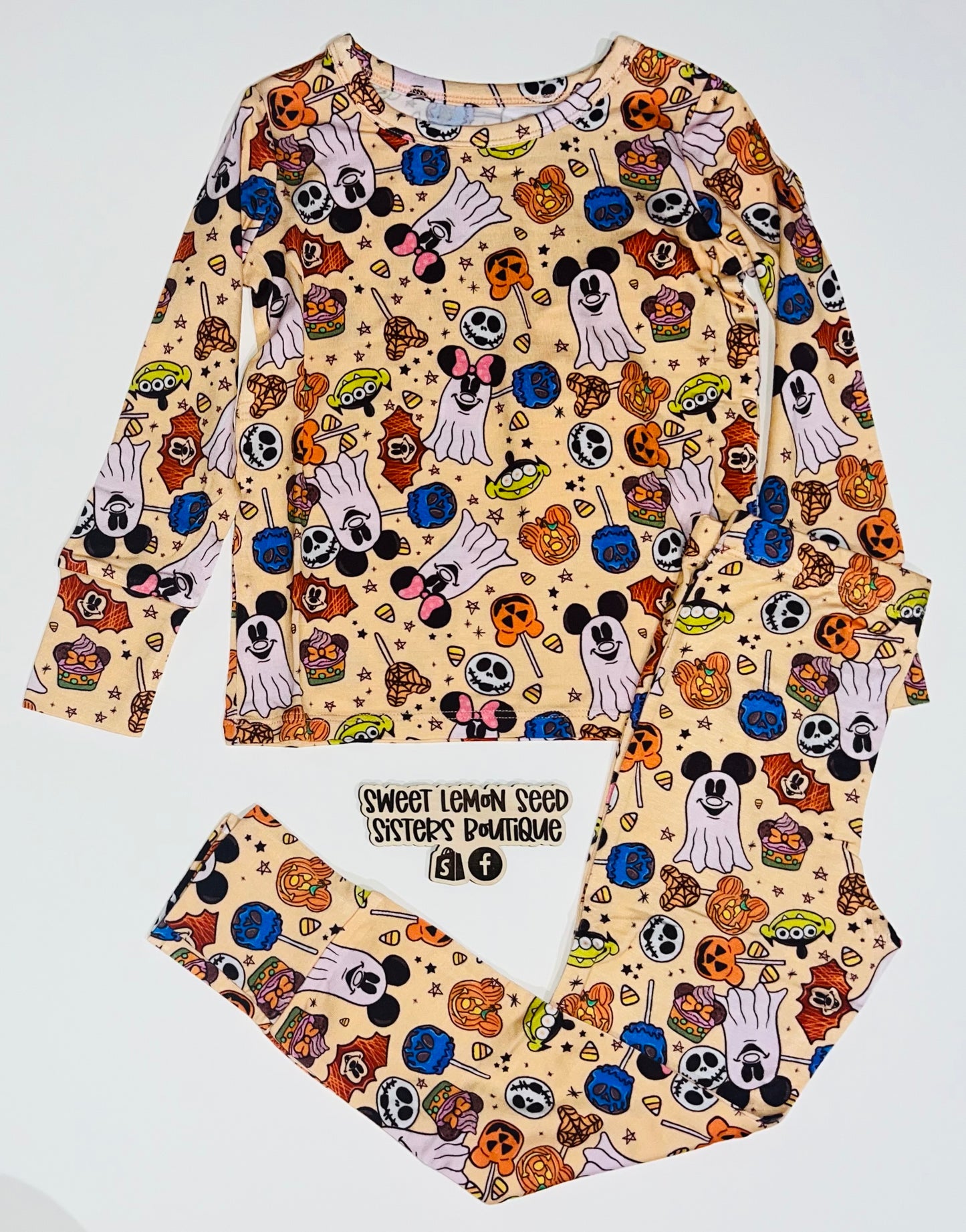 Mickey pjs (zippy & 2pc set)