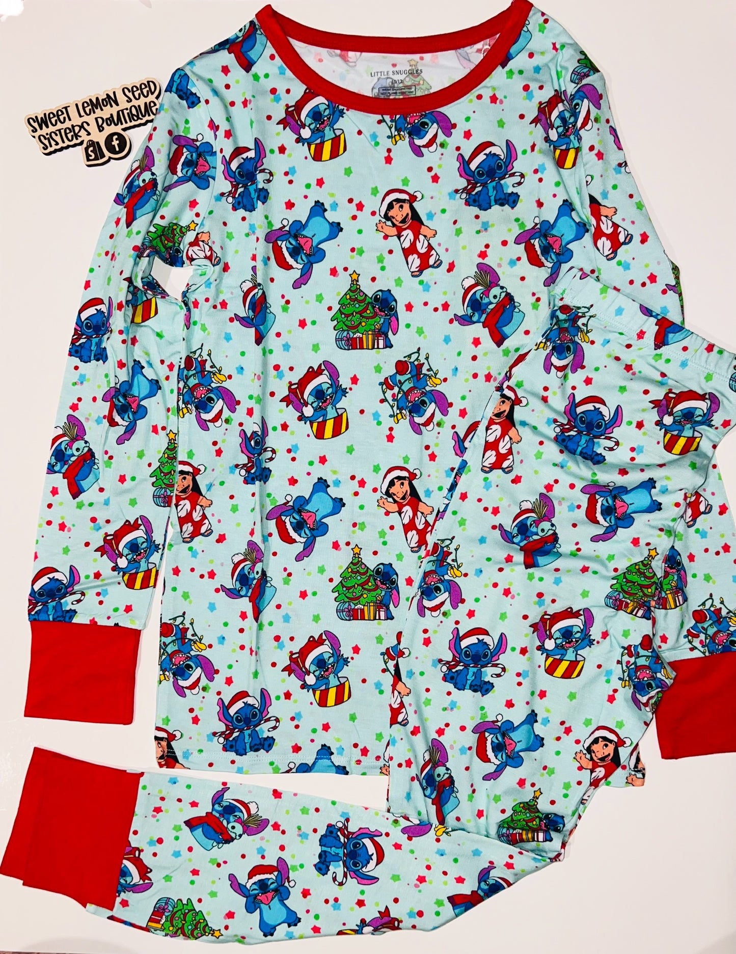 Stitch pjs - 10/12