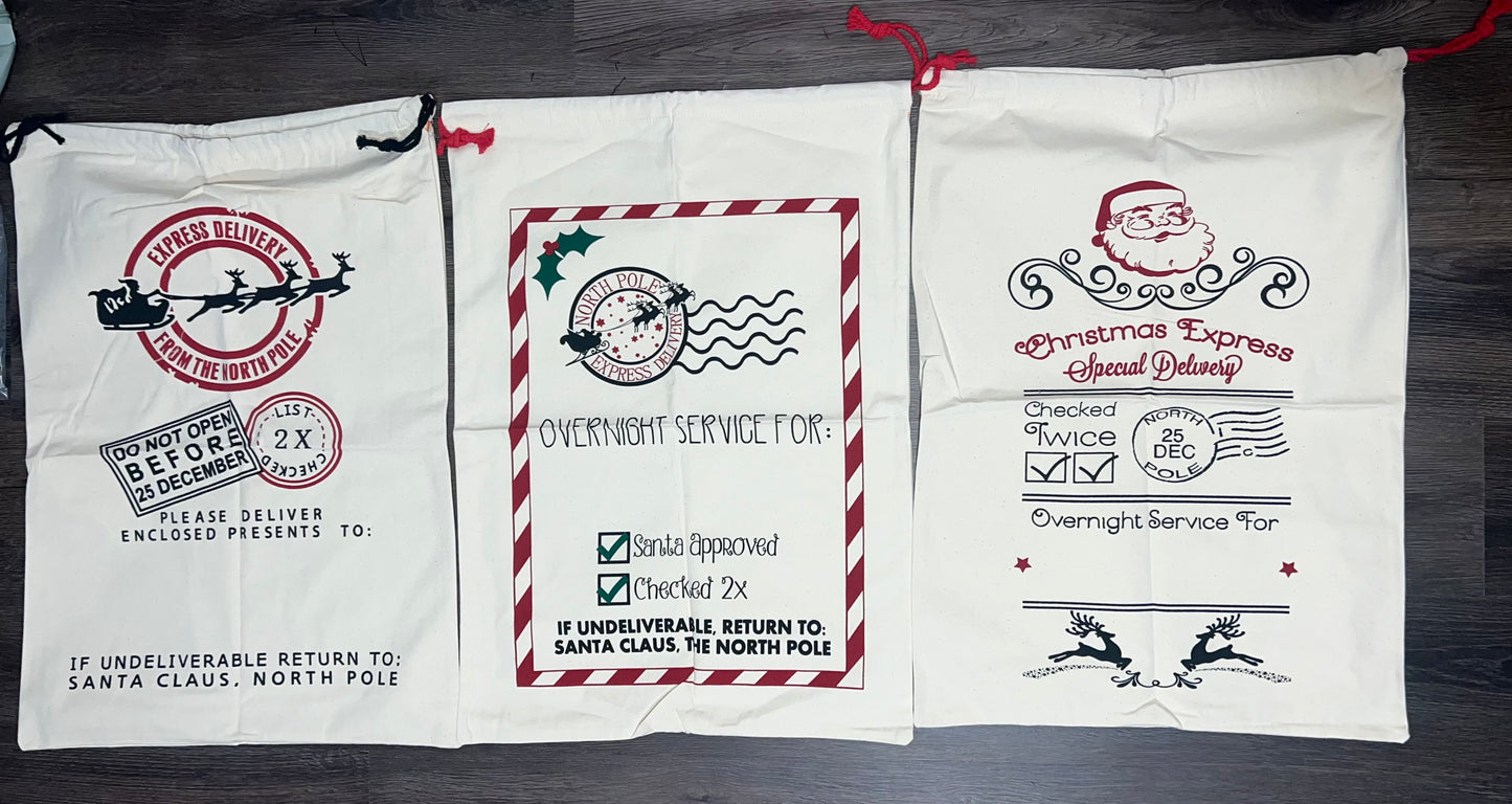 Large Santa bags