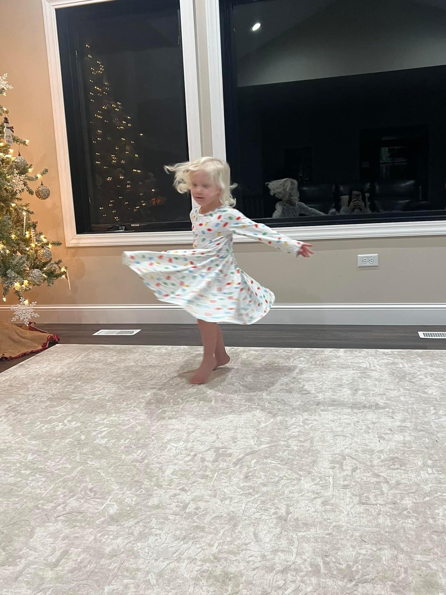 Light bulb dress - 4t