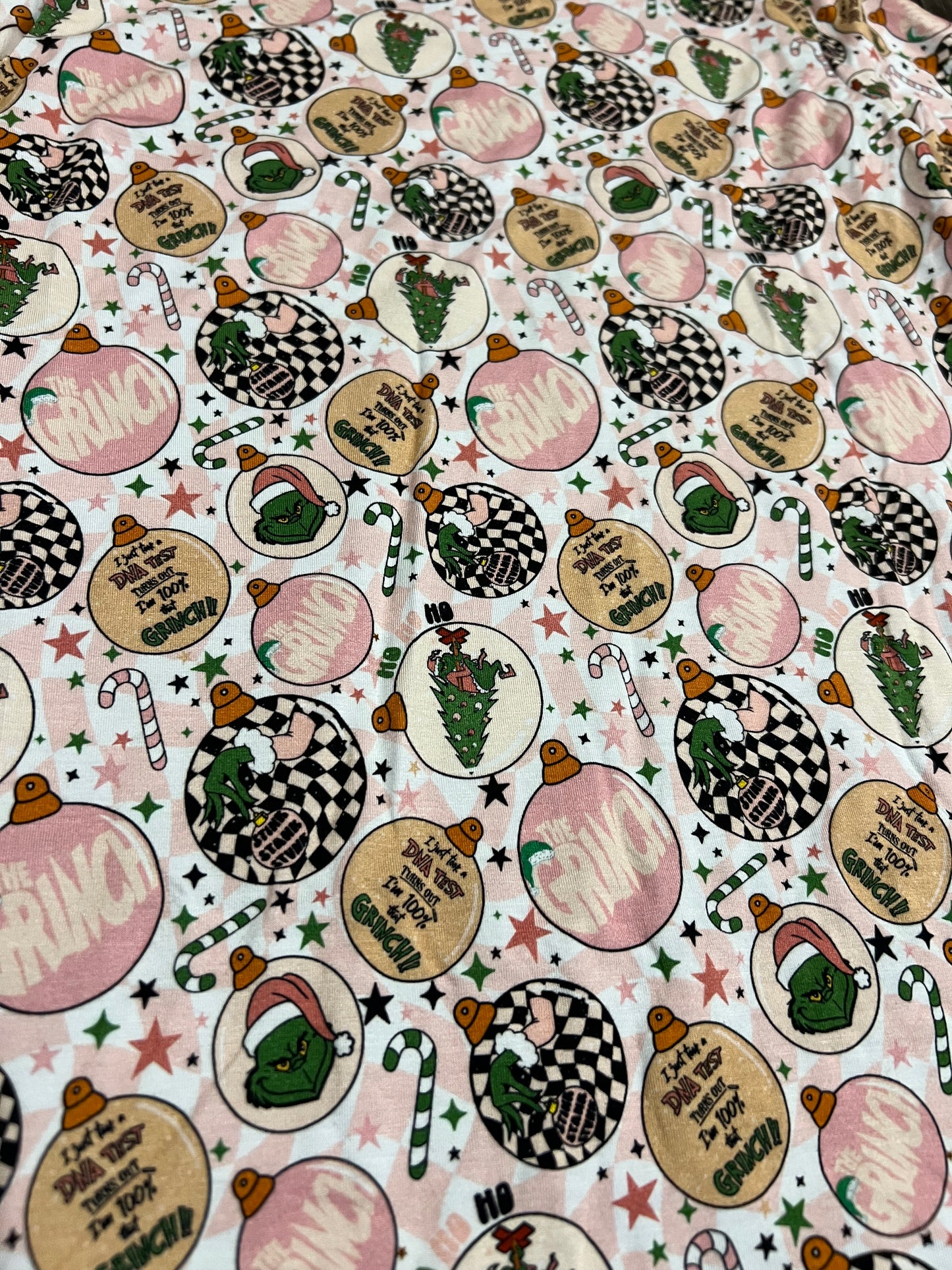 Green man bamboo pjs - 10/12