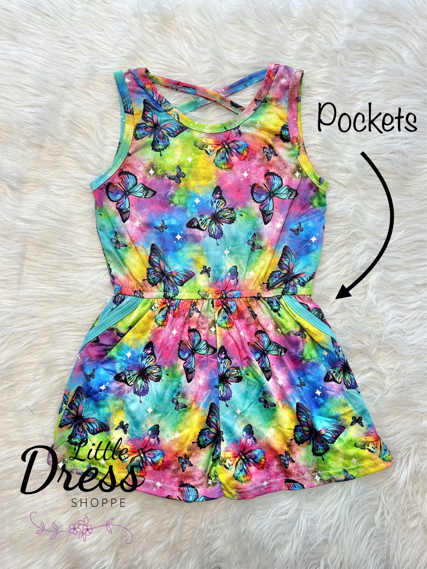 Butterfly romper