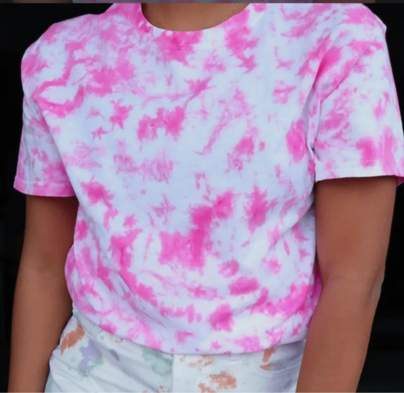 Womens tiedye shirt