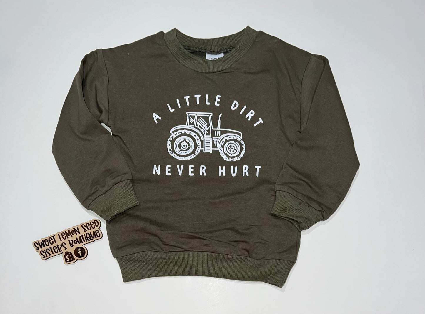 Tractor crewneck