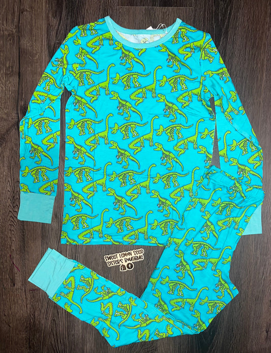 Dino pjs (short & long sleeve)