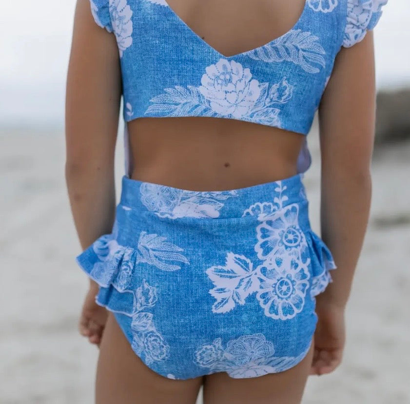 Floral suit