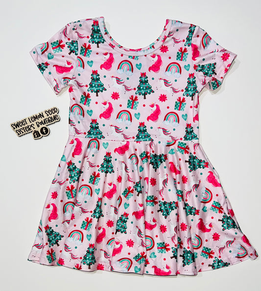 Unicorn dress - 3t