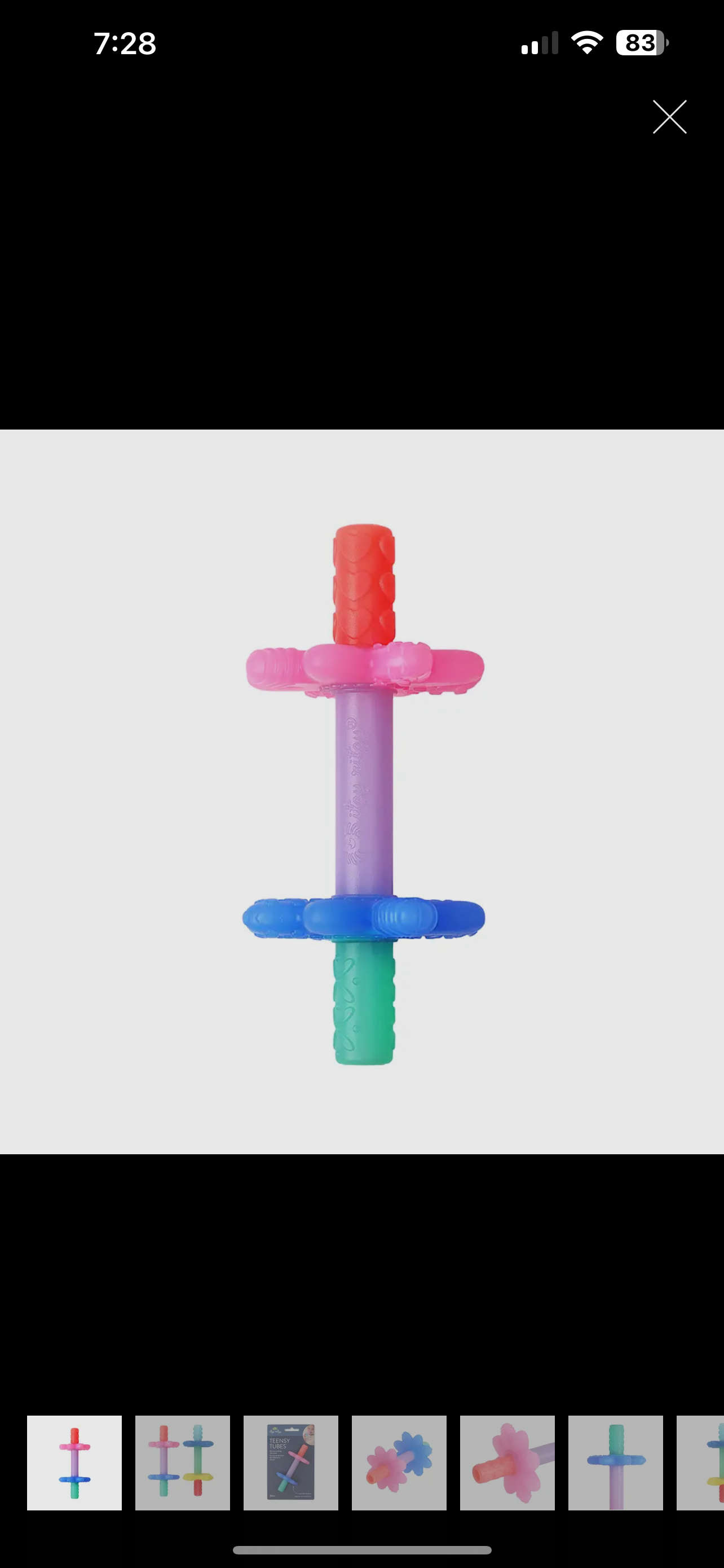 Teether (different color options)