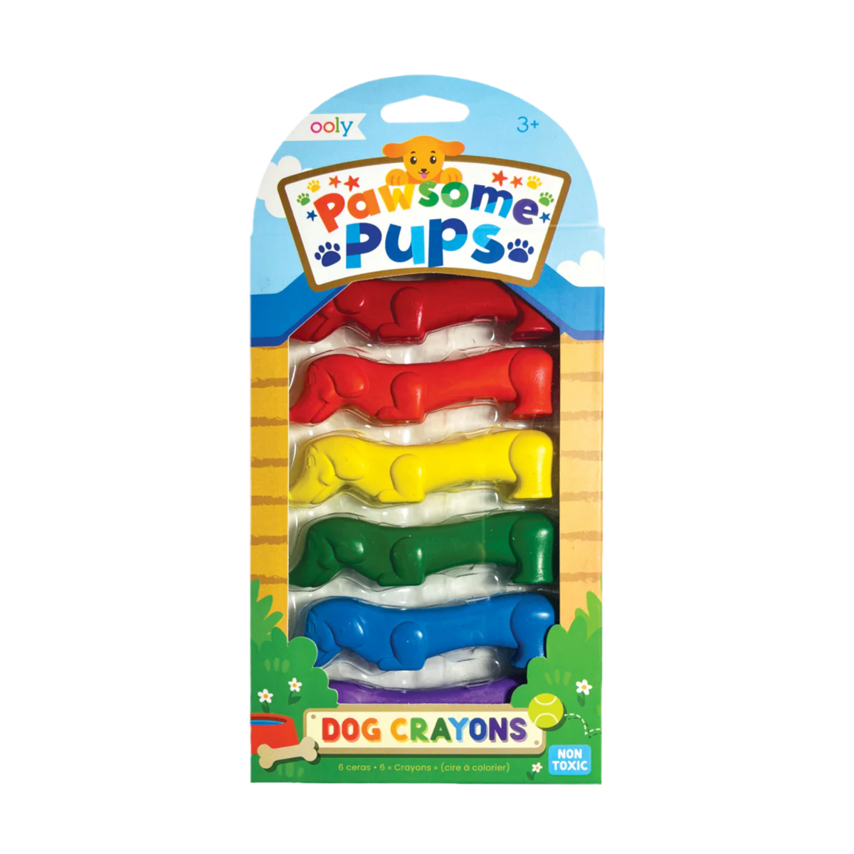 Puppy crayons