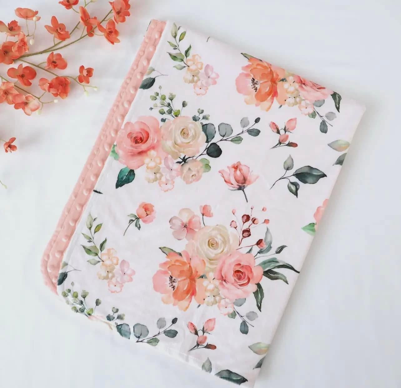 Floral blanket