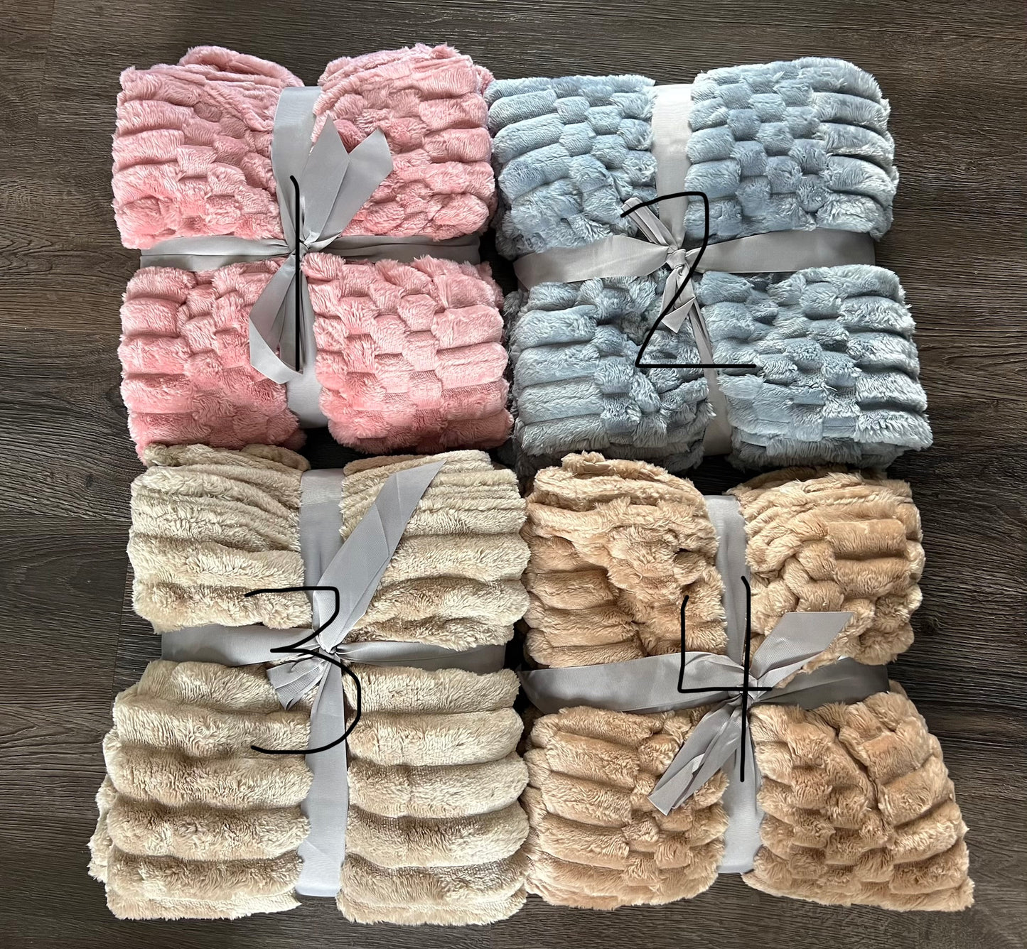 Luxury soft blankets