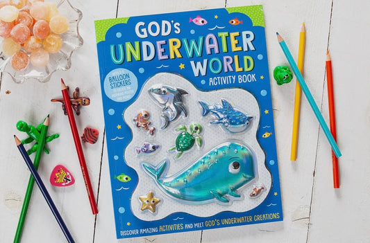 Underwater activity book