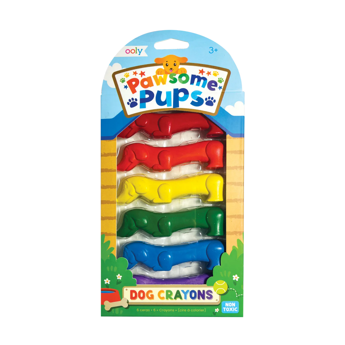 Puppy crayons