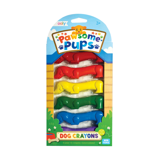 Puppy crayons