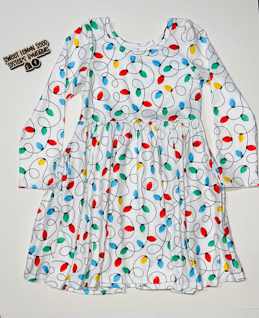 Light bulb dress - 4t
