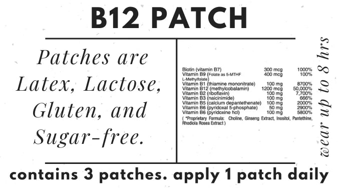 B12 vitamin patches