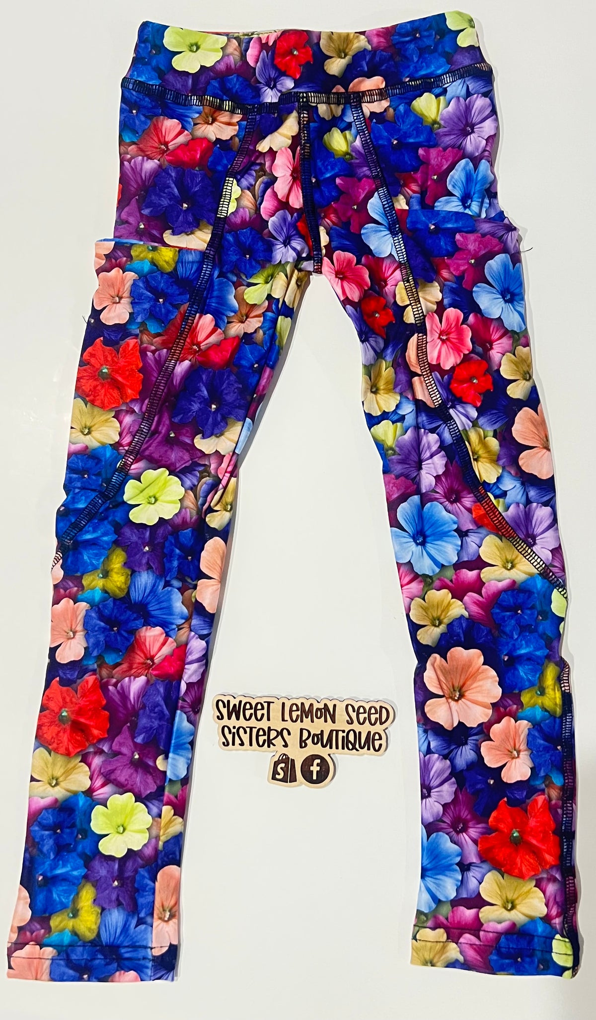 Floral pocket leggings