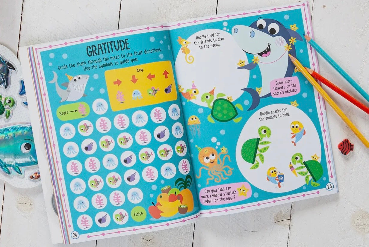 Underwater activity book