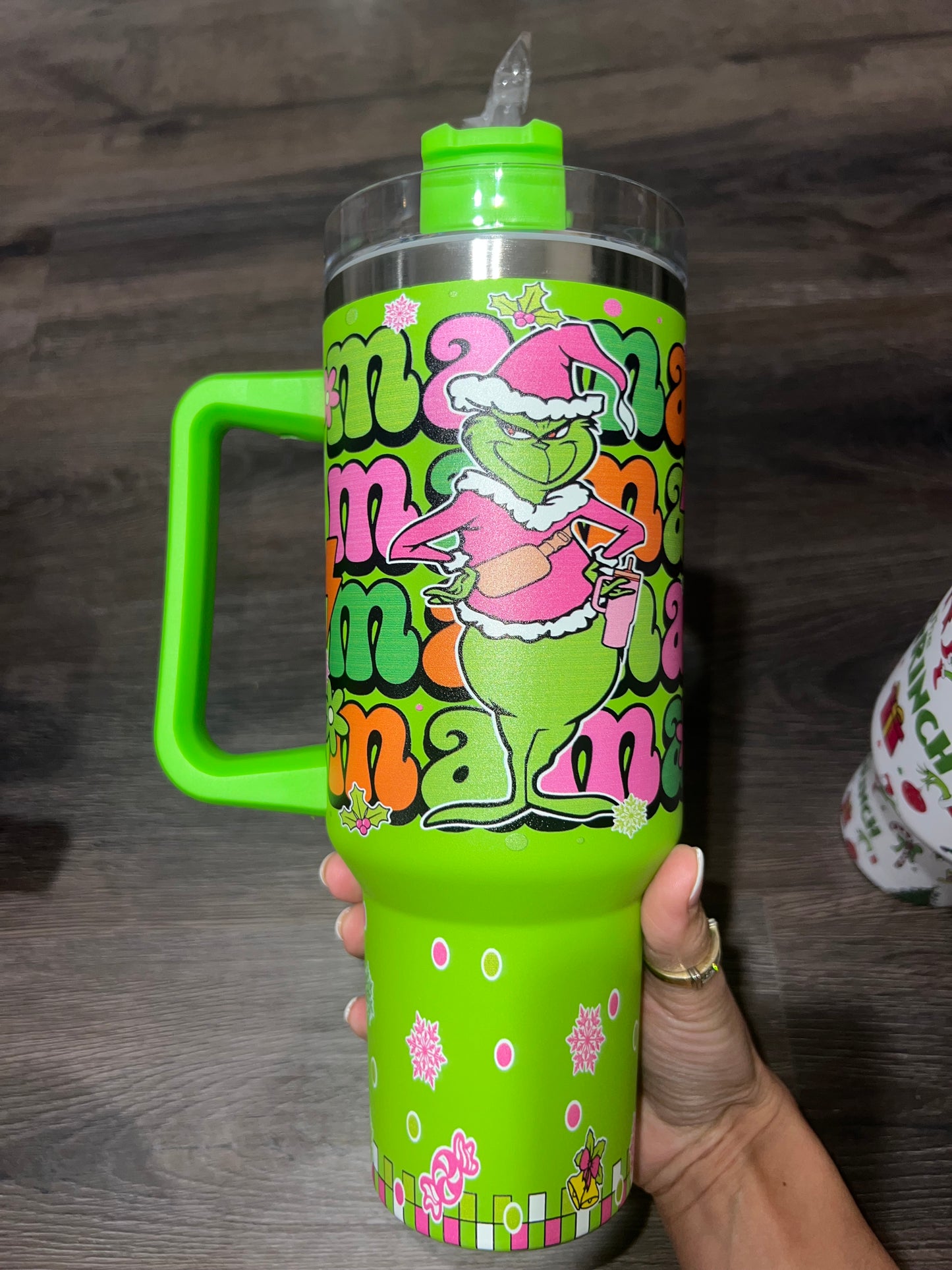 Grinch cup