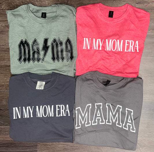 Mom shirts - small