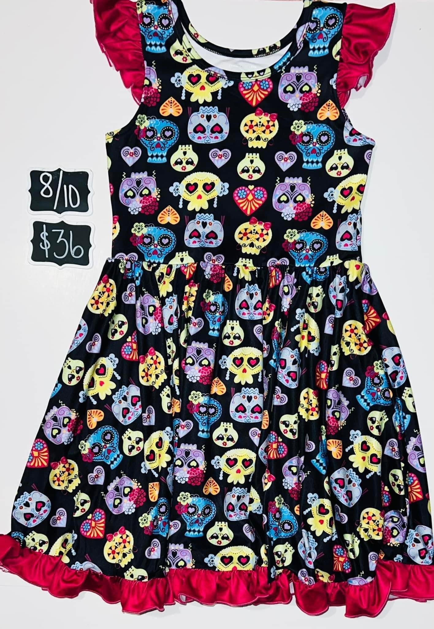 Skull dress 8/10