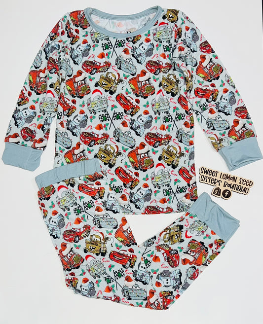 Cars bamboo pjs (different variations)