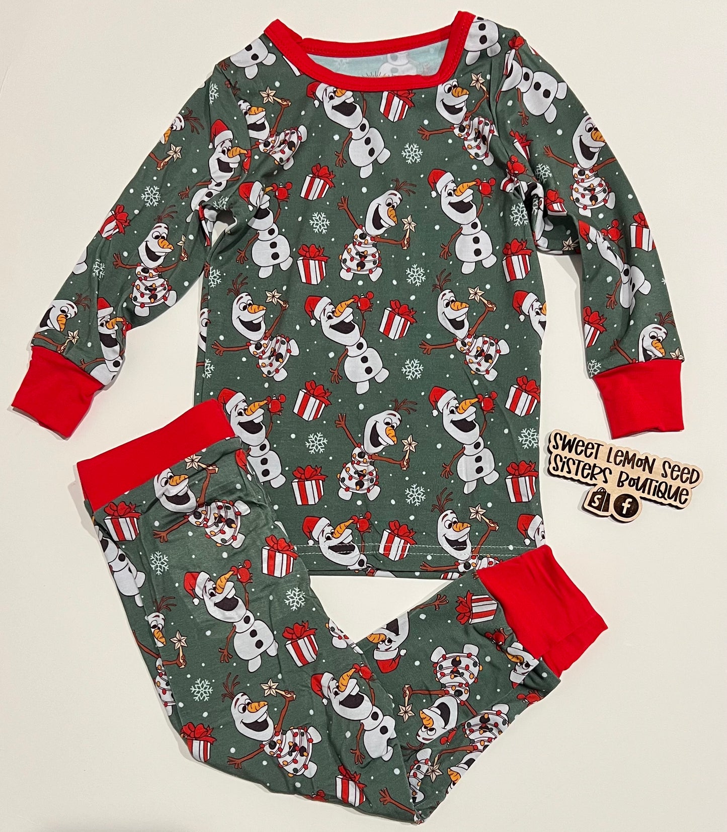 Olaf bamboo pjs