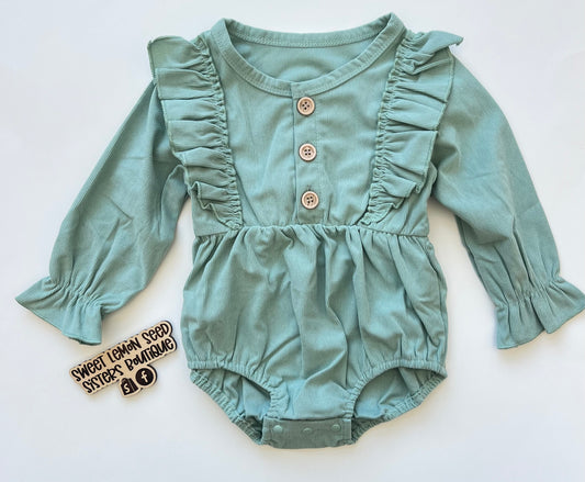 Teal romper