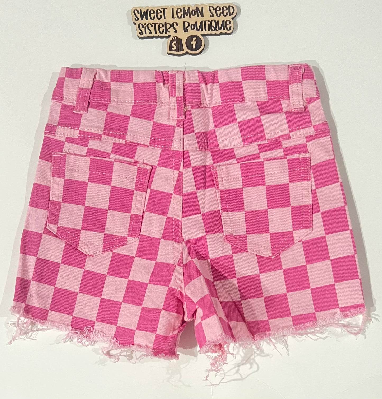 Checkered shorts