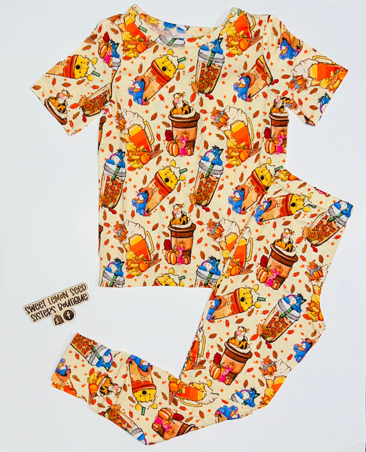 Pooh brew bamboo pjs