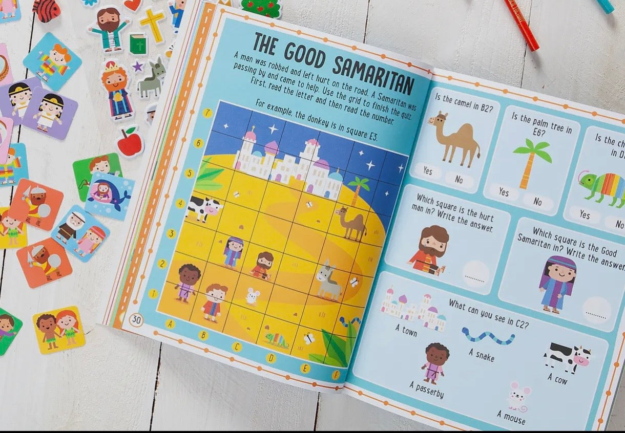 Bible activity book