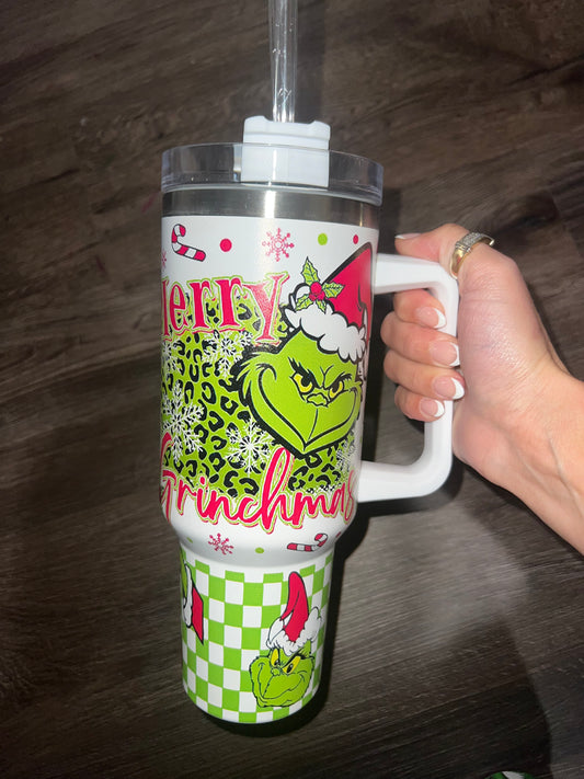 Grinch cup