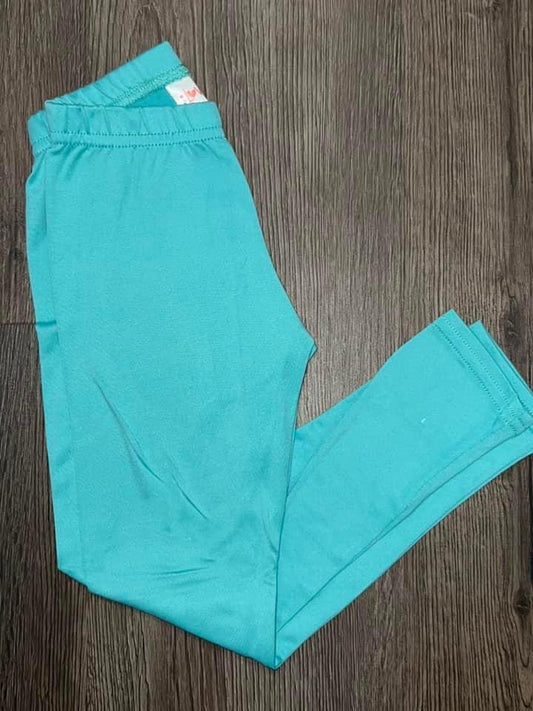 Solid Teal leggings