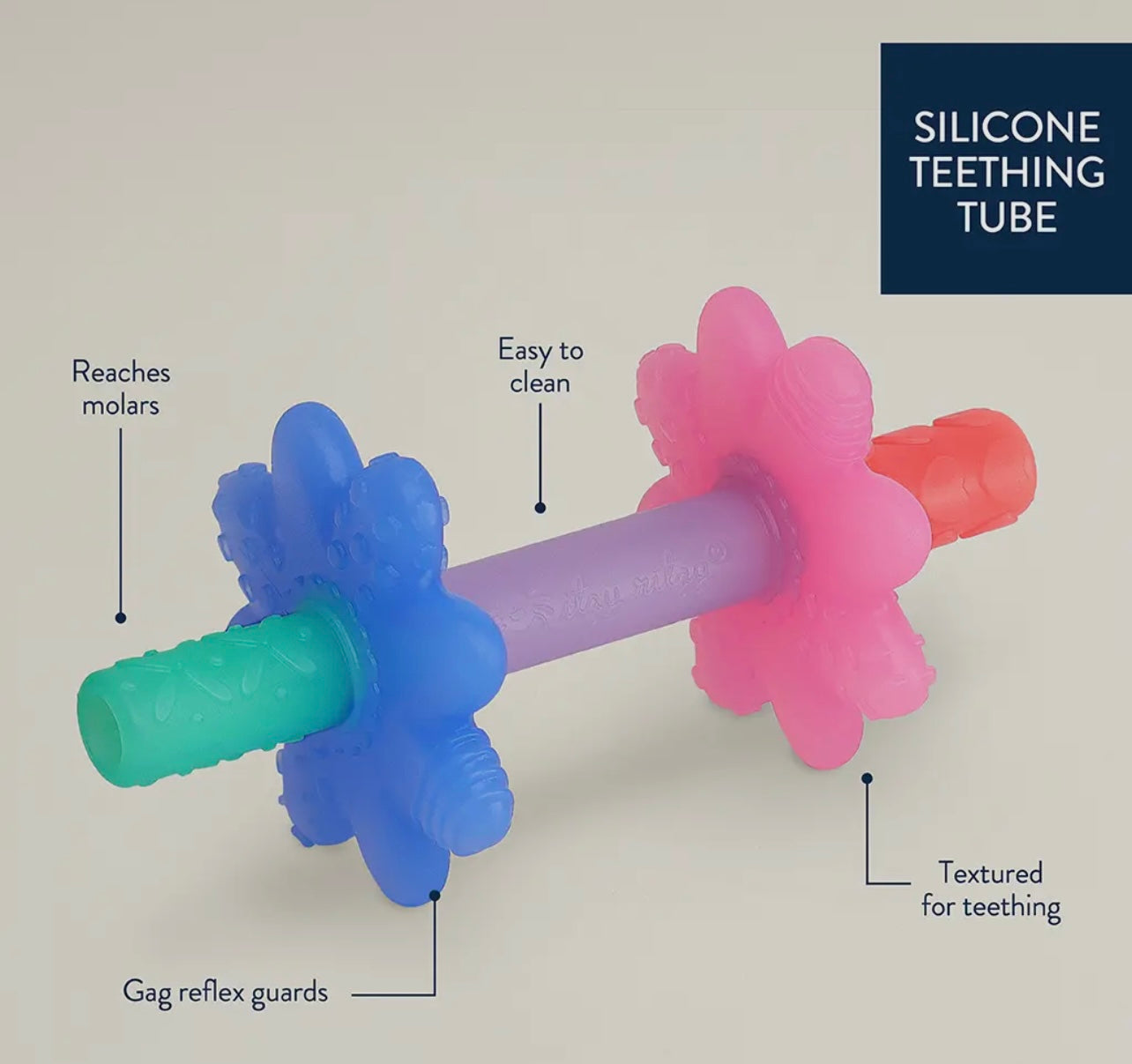 Teether (different color options)
