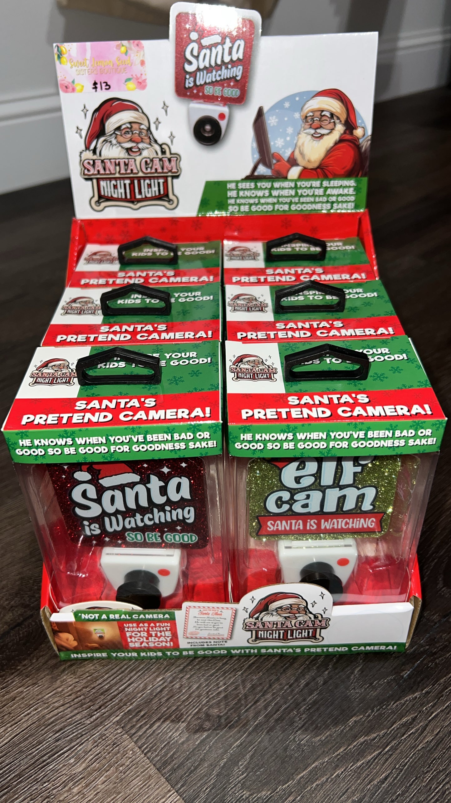 Christmas camera nightlight