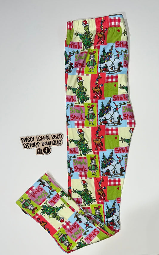 Grinch leggings