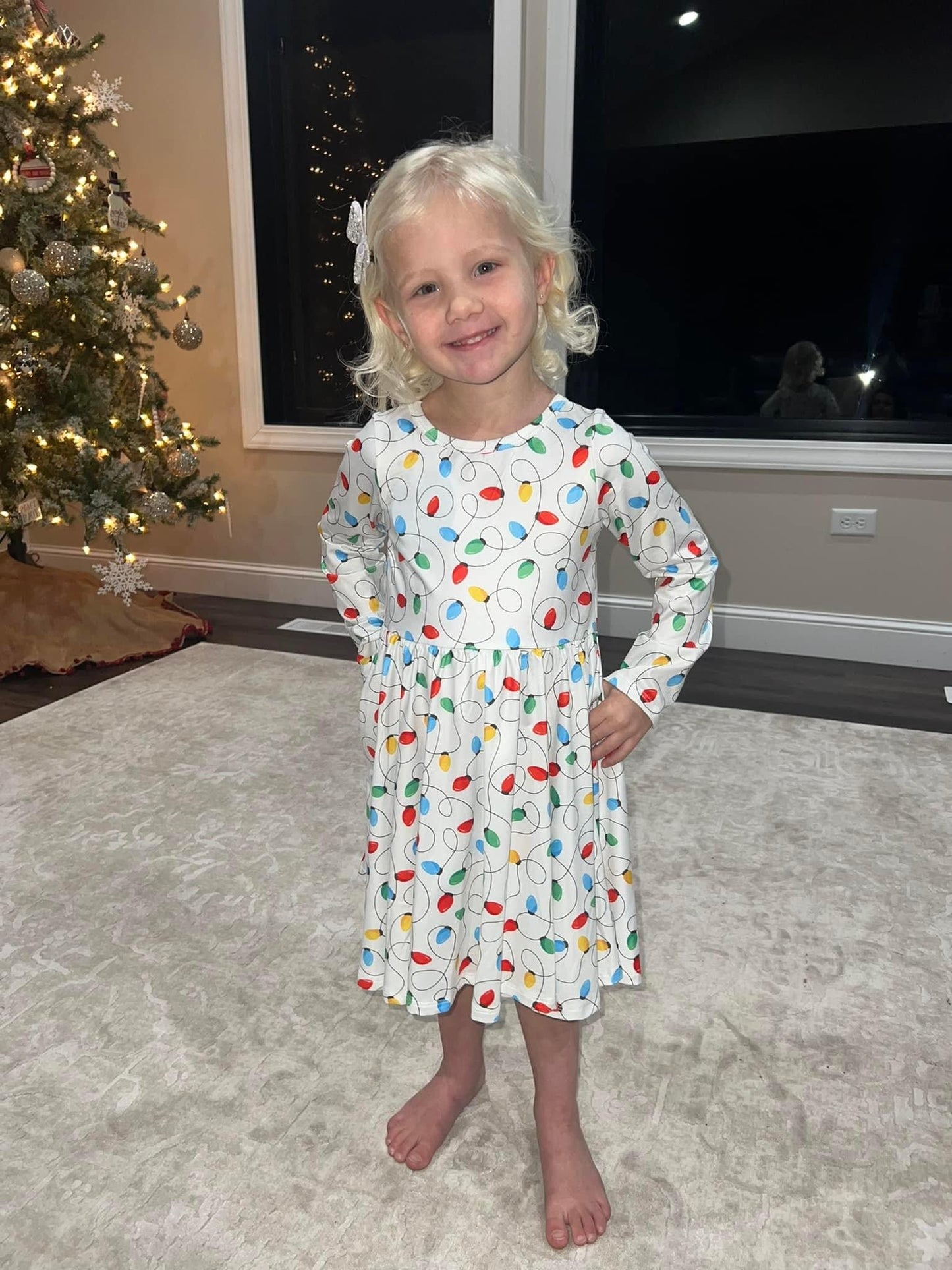 Light bulb dress - 4t