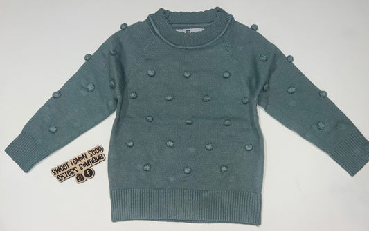 Polka dot sweater 3t