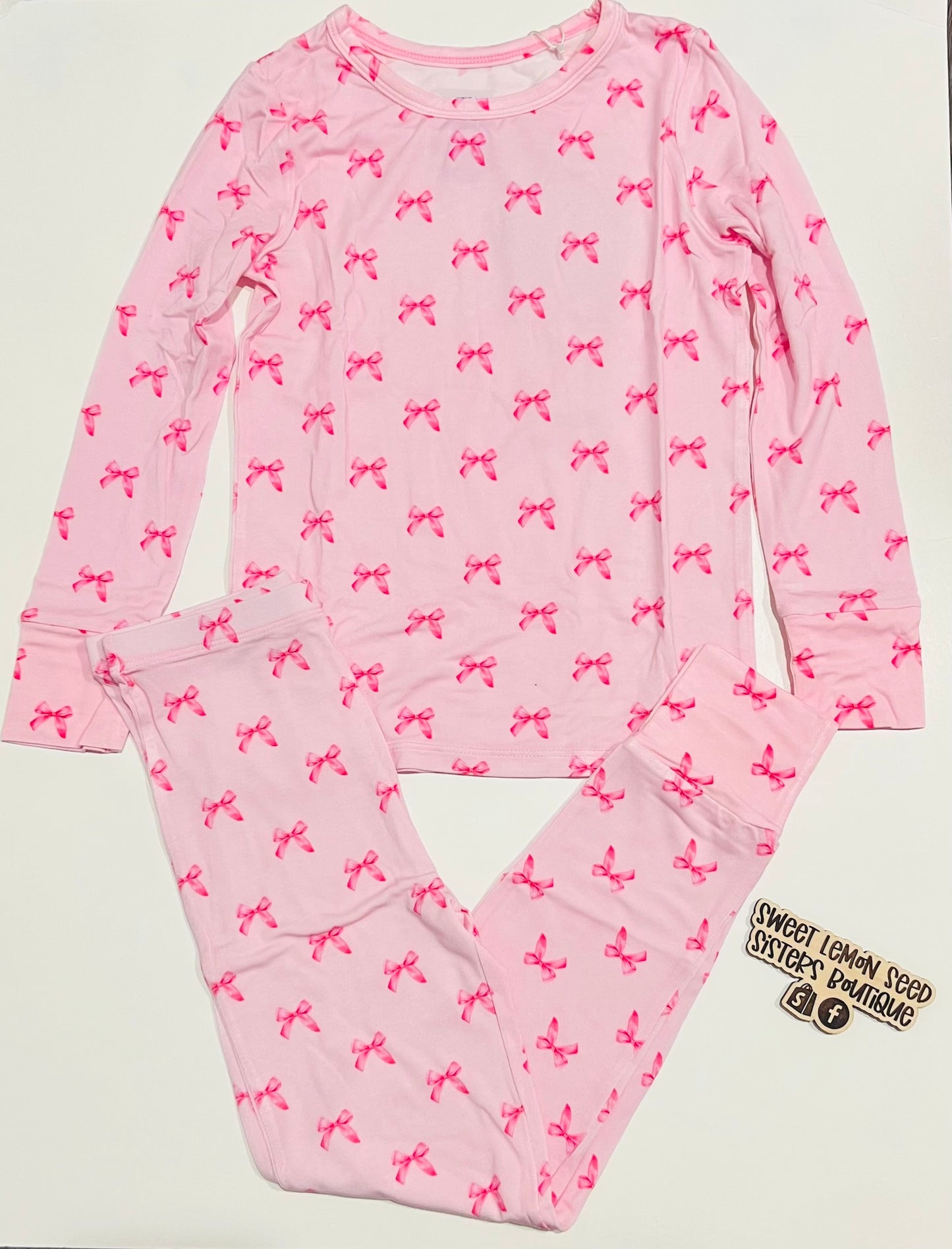 Bow pjs - 5/6