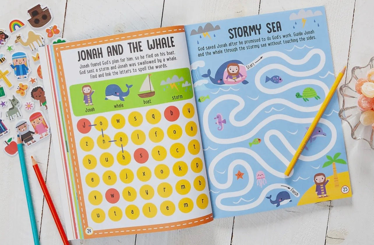 Bible activity book