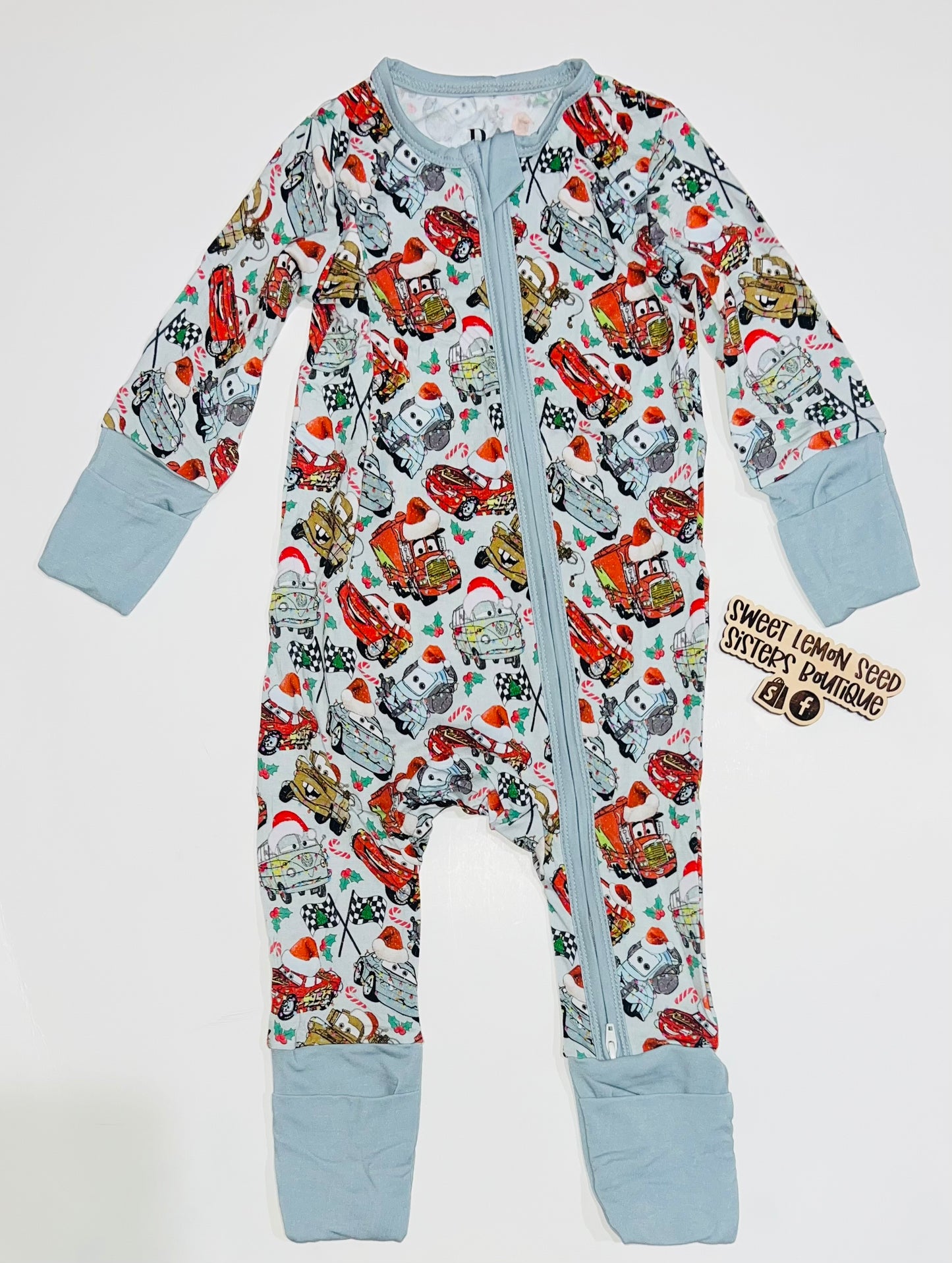 Cars bamboo pjs (different variations)