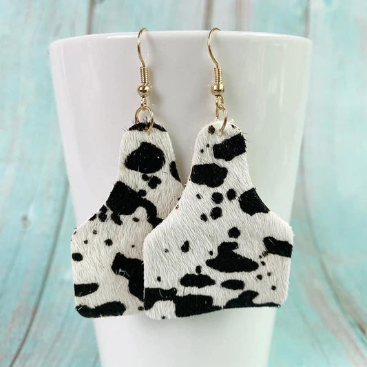 Cow earrings