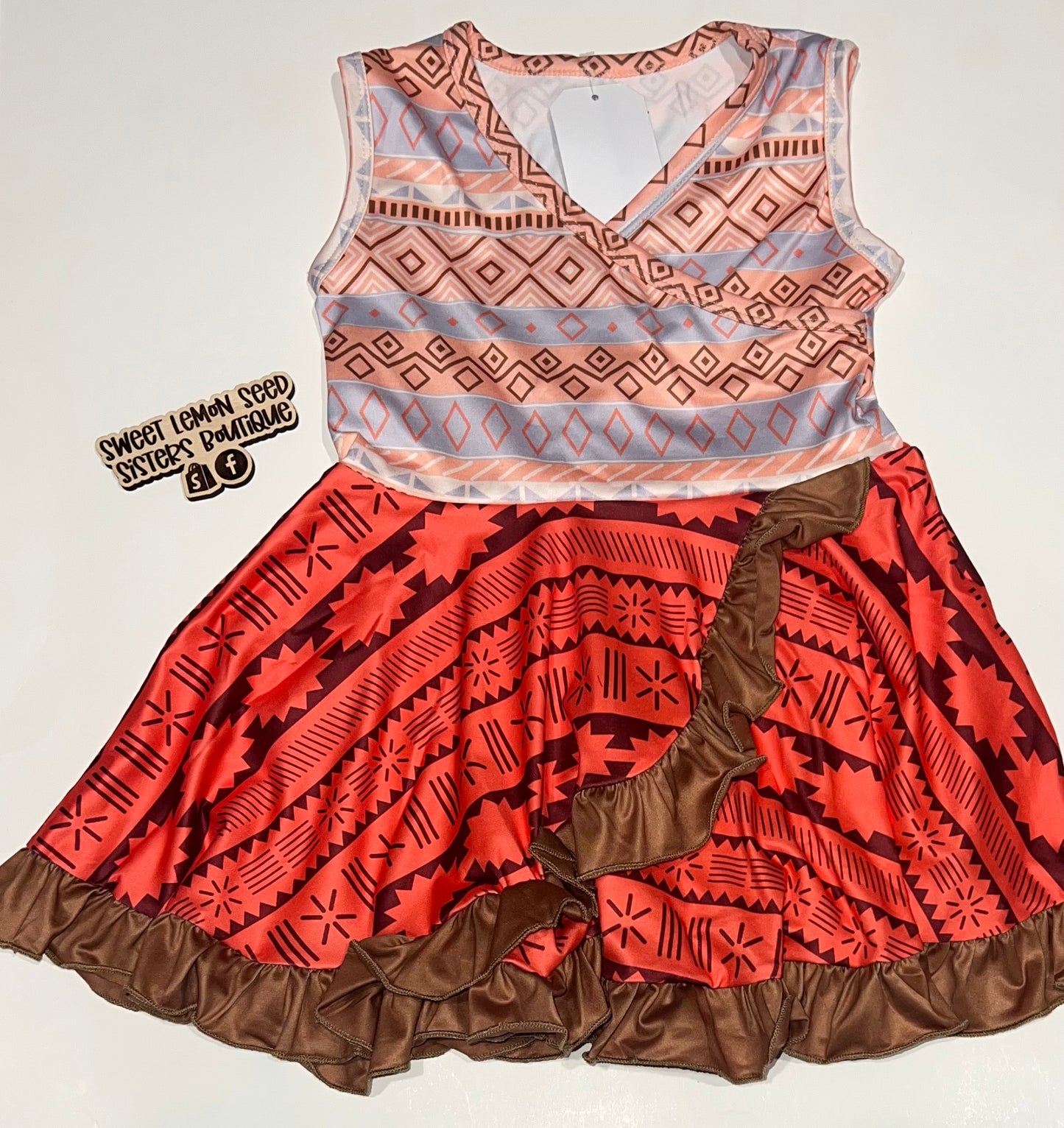 Moana dress - 4t