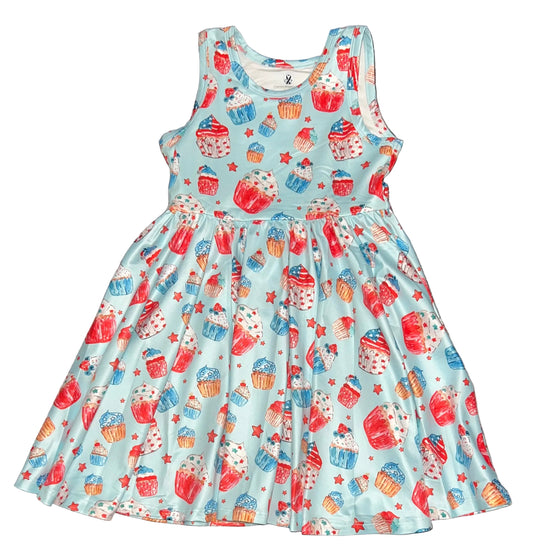 RWB dress - 3/4