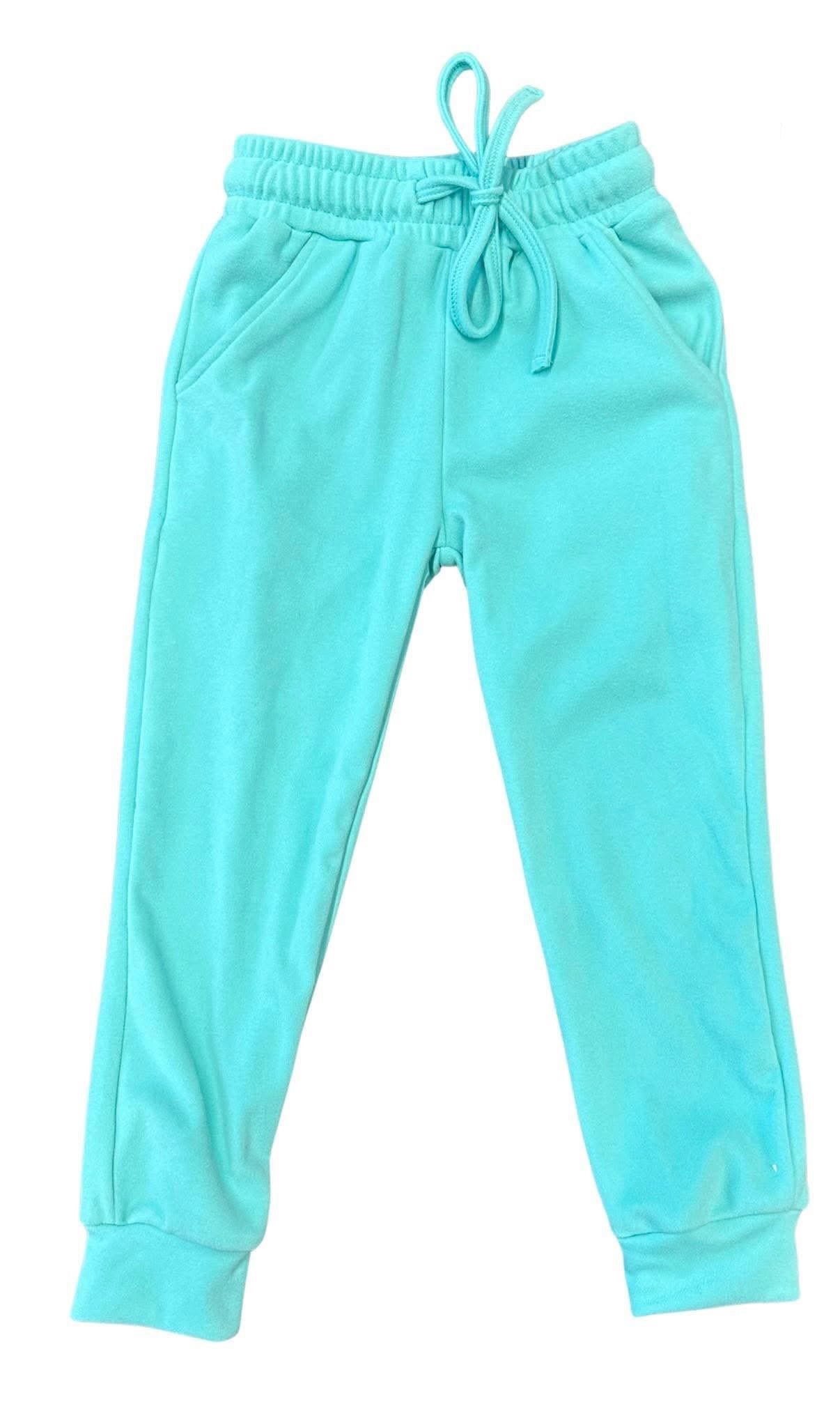 Buttery soft teal joggers