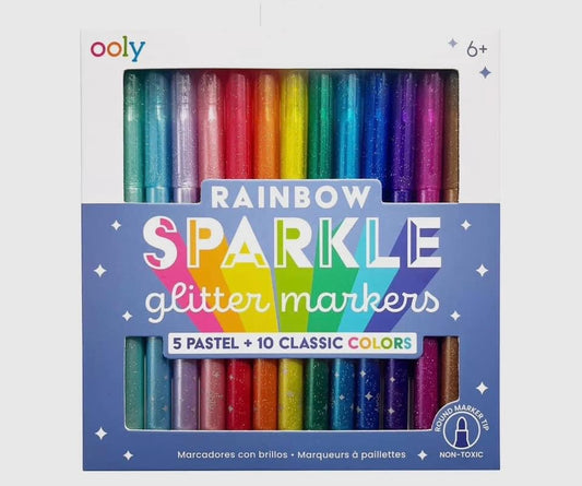 Sparkle glitter markers